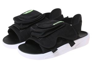 US12/30cm◆NIKE JORDAN BRAND JORDAN LS SLIDE BLACK/WHITE ナイキ ジョーダン ブランド ジョーダン LS スライド サンダル CZ0791-002