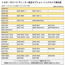 オーリス H24.8 ? H27.3?ZRE186 トヨタ 純正 バックカメラ 市販 社外 汎用 ナビ 載せ替え RCA変換 配線 接続 ビデオ 入力 端子 リアカメラ_画像4