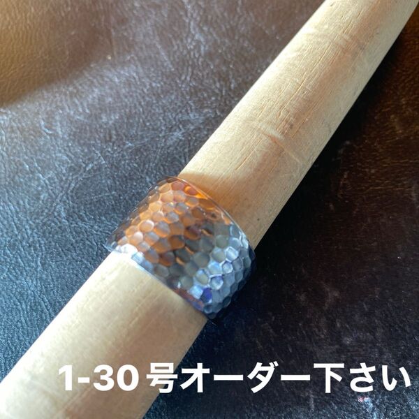 ハンドメイドリング シルバーアクセサリー スプーンリング 手作り指輪 指輪