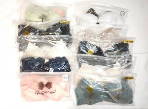 ★新品未使用品★実店舗販売★ワイヤー入り、ノンワイヤーブラジャショーツセット★Mサイズ★10セット★