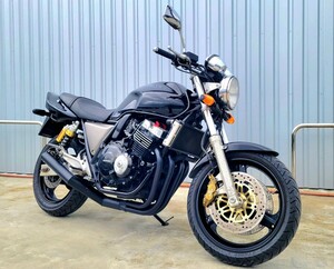 ローンOK! CB400SF Ver'S バージョンS 1998年 実走行6500km! 整備ベース 希少なブレンボキャリパー! エンジン実働確認済み! 花田商会 