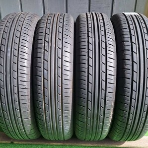 145/80R13 YOKOHAMA/エコスES31 【2021年】４本セット！ №455-6Dの画像1