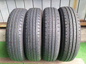 155/80R14 (88/86N LT) YOKOHAMA/ブルーアースVAN　RY55　【2021年】４本セット！　№450-6D