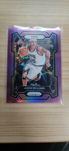 99枚限定　2023-24 Panini Prizm Basketball Jason Williams purple Prizm 限定パラレル　NBAカード 