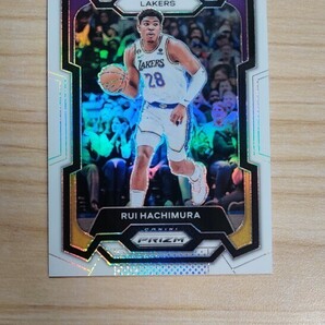 175枚限定 2023-24 Panini Prizm Basketball rui hachimura white Prizm 限定パラレル NBAカード 八村塁 レイカーズの画像1