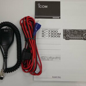 ICOM アイコム IC-7300 100W HF+50MHz SSB/CW/RTTY/AM/FM トランシーバー 中古の画像8