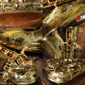 ■HENRI SELMER PARIS MarkVII 1980年フランス製 彫刻有 H.セルマー アルトサックス マーク7 ビンテージ 全体的に美品状態 #フラセルⅦⅥ■の画像8