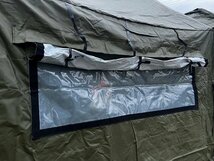 SALE【米軍放出品】☆シェルター 大型テント ミリタリー 指揮所テント 軍用テント キャンプ アウトドア 野営 イベント 防災 集会所 ☆WL22D_画像8