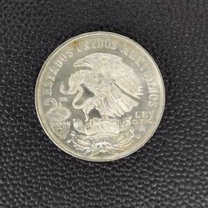 メキシコ オリンピック 記念コイン 25ペソ 1968年の画像2