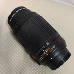 A042111 NIKON DX AF-S NIKKOR 55-200mm 1:4-5.6G ED VR 望遠レンズ 撮影 ニコン カメラ周辺機器 動作未確認 の画像7