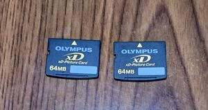 OLYMPUS XDピクチャーカード　64MB　2枚