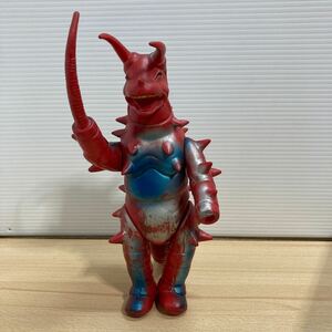 ブルマァク 怪獣 ソフビ 地底怪獣 グドン 帰ってきたウルトラマン 約23cm 当時物 レア レトロ コレクション (3-2)