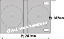 22mm厚6枚収納 DVDトールケース ブラック 4個G DVD/CD/Blu-rayDiscを6枚収納ケー_画像5