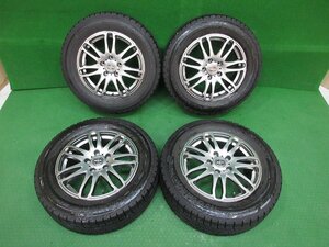 良品★SG-E 16インチ アルミ 16×6.5J +48 2021年製/バリ溝★ヨコハマ/ICE GUARD IG52C 215/60R16 スタッドレス 4本[CX-3/ヴェゼル]