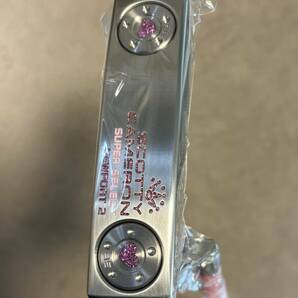 ★★スコッティキャメロン SCOTTY CAMERON 2023 スーパーセレクト ニューポート2 Lovely Heart M ピンクラメ ハートドット の画像3