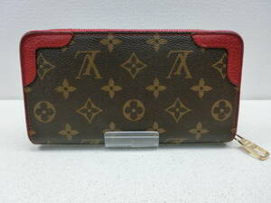 km/374932/2402/ルイヴィトン LOUIS VUITTON モノグラム ジッピーウォレット レティーロ ラウンドファスナー長財布 M61187