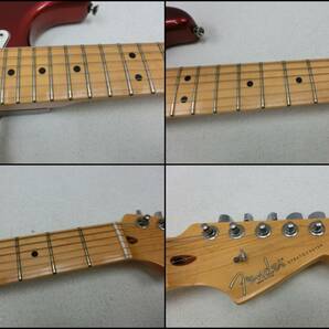 kme/480336/0408/フェンダー Fender USA ストラト エレキギター/ボルドー系の画像9