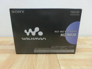 ite/429198/0410/ソニー　SONY　NET MDウォークマン MZ-N920(D)/ほぼ新品