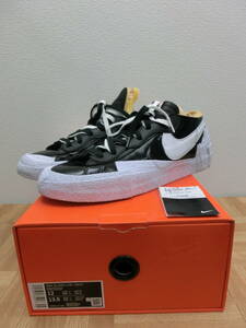 mo/529182/2308/ナイキ×サカイ　NIKE×sacai BLAZER LOW　ローカットスニーカー　DM6443-001/ブラック/サイズ30.0ｃｍ