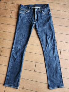 ヌーディー　ジーンズ　シンフィン　W32L32　ユーズド加工　nudie jeans thin finn デニム　パンツ