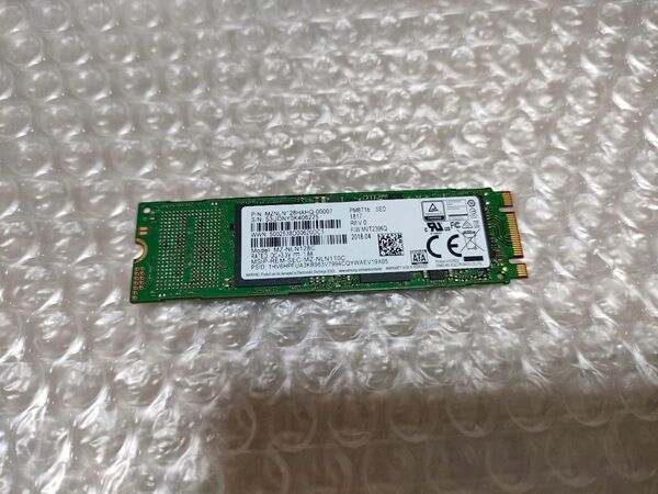 SSD 128GB SAMSUNG m.2 SATA サムスン