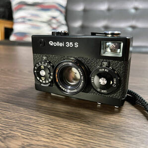 【完動品】Rollei 35S 黒 Sonnar 40mm f2.8 HFTコーティング搭載 露出計メーター・各動作良好の画像5