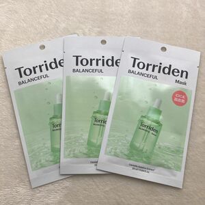 Torriden トリデン バランスフル CICA フェイスマスク 25ml 3枚