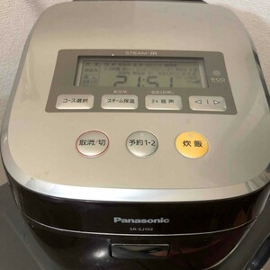 送料無料 Panasonic パナソニック 炊飯器 5.5合 SR-SJ102 2011年製 パナソニック 炊飯器