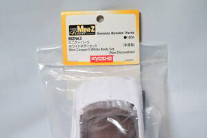 Kyosho 京商 Mini-Z ミニッツ レーサー用 ボディ ミニクーパー S ホワイトボディ セット 未使用品