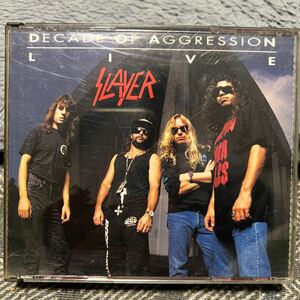 2CD スレイヤー/ LIVE DECADE OF AGGRESSION PHCR-2091/2 SLAYER