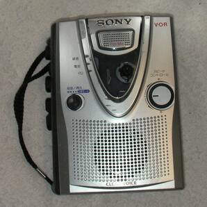 良品：Sony TCM-400 ソニー カセットテープレコーダー、即決おまけ付の画像1