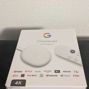 【未開封】 Chromecast with Google 4kモデル