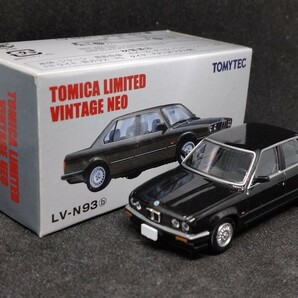 【トミカ リミテッド ヴィンテージ ネオ LV-N 93b】 BMW 325i 4ドア 黒（ブラック） 美品 人気モデル 希少の画像1