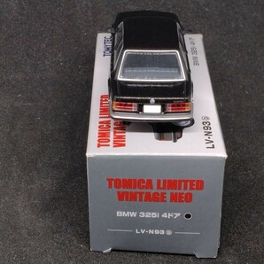 【トミカ リミテッド ヴィンテージ ネオ LV-N 93b】 BMW 325i 4ドア 黒（ブラック） 美品 人気モデル 希少の画像6