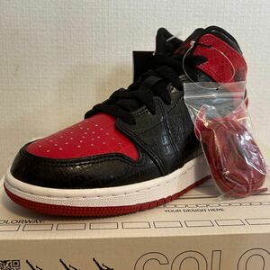 新品 NIKE AIR JORDAN1 ナイキ エアジョーダン1 DM9650 001 ブレッド 赤 黒