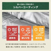 タープテント用 サイドシート 2ｍ×2m 着脱式 ワンタッチ サンシェード テント UVカット 撥水 日よけ 日除け アウトドア キャンプ BBQ_画像4