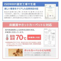 ジョイントマット 16枚セット 3畳 大判 60cm 厚み1cm 床暖房対応 ノンホルムアルデヒド 1級防音 防音対策 サイドパーツ フロアマット 新品_画像6