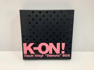 K-ON 7inch Vinyl Donuts BOX　けいおん レコード アナログ EP シングルレコード 7枚組