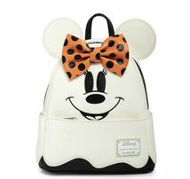 【Loungefly】ディズニー おばけ ミニー ハロウィーン ゴースト バックパック ラウンジフライ US Disney Backpack ハロウィン リュック_画像1