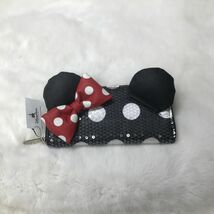 【Loungefly】ディズニー パークス ミニー ドット柄 スパンコール 長財布 ラウンジフライ WDW Disney Parks Minnie Mouse wallet_画像3