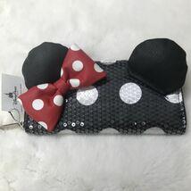 【Loungefly】ディズニー パークス ミニー ドット柄 スパンコール 長財布 ラウンジフライ WDW Disney Parks Minnie Mouse wallet_画像4