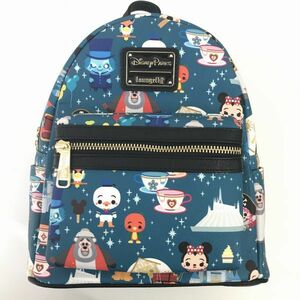 【Loungefly】ディズニー パークス バックパック ラウンジフライ WDW Disney Parks Backpack オレンジバード スモールワールド