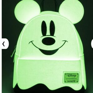 【Loungefly】ディズニー おばけ ミッキー ハロウィーン ゴースト バックパック ラウンジフライ US Disney Backpack ハロウィン リュックの画像3