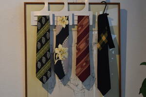 [ item ]JR Tokai старый форма галстук 4шт.@ Yohji Yamamoto YOHJI YAMAMOTO железная дорога 