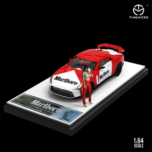 1/64　TIME MICRO　NISSAN　日産　GTR50　Marlboro　フィギュア付き　Time Micro　タイムマイクロ●Ｍ５６