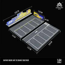 1/64　MOREART　駐車場　ジオラマ　照明付き　SPOON　SPORTS　ミニカー　模型　製作　ミニチュア●Ｇ９_画像2