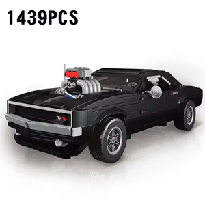 1439ピース　レゴ互換品　ダッジ　チャレンジャー　デザイン　ブロック　おもちゃ　車　Doge Charger Car Block●ＢＲ６