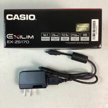 k417 CASIO EXILIM デジタルカメラ EX-ZS170 デジカメ シルバー 箱付き 充電器 カシオ エクシリム 動作確認済 中古_画像4