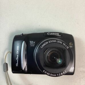 k4112 Canon PowerShot SX120 IS PC1431 デジタルカメラ キャノン デジカメ コンパクトデジタルカメラ 説明書 動作確認済 中古の画像2