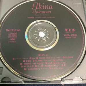 y4219 中森明菜 CD アルバム 2点 シングル ヒット コレクション スーパー ベスト コレクション DESIRE サザンウインド 等 動作確認済 中古の画像7